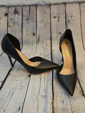 Womens Black D'orsay Pumps Size 40 Womens 9